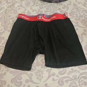 Champion Red Black Support Pouch Briefs Breathable <L>